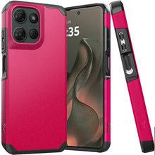 For Motorola Edge 2025 Tough Strong Hybrid (Magnet Mount Friendly) Case Cover