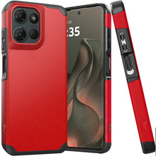 For Motorola Edge 2025 Tough Strong Hybrid (Magnet Mount Friendly) Case Cover