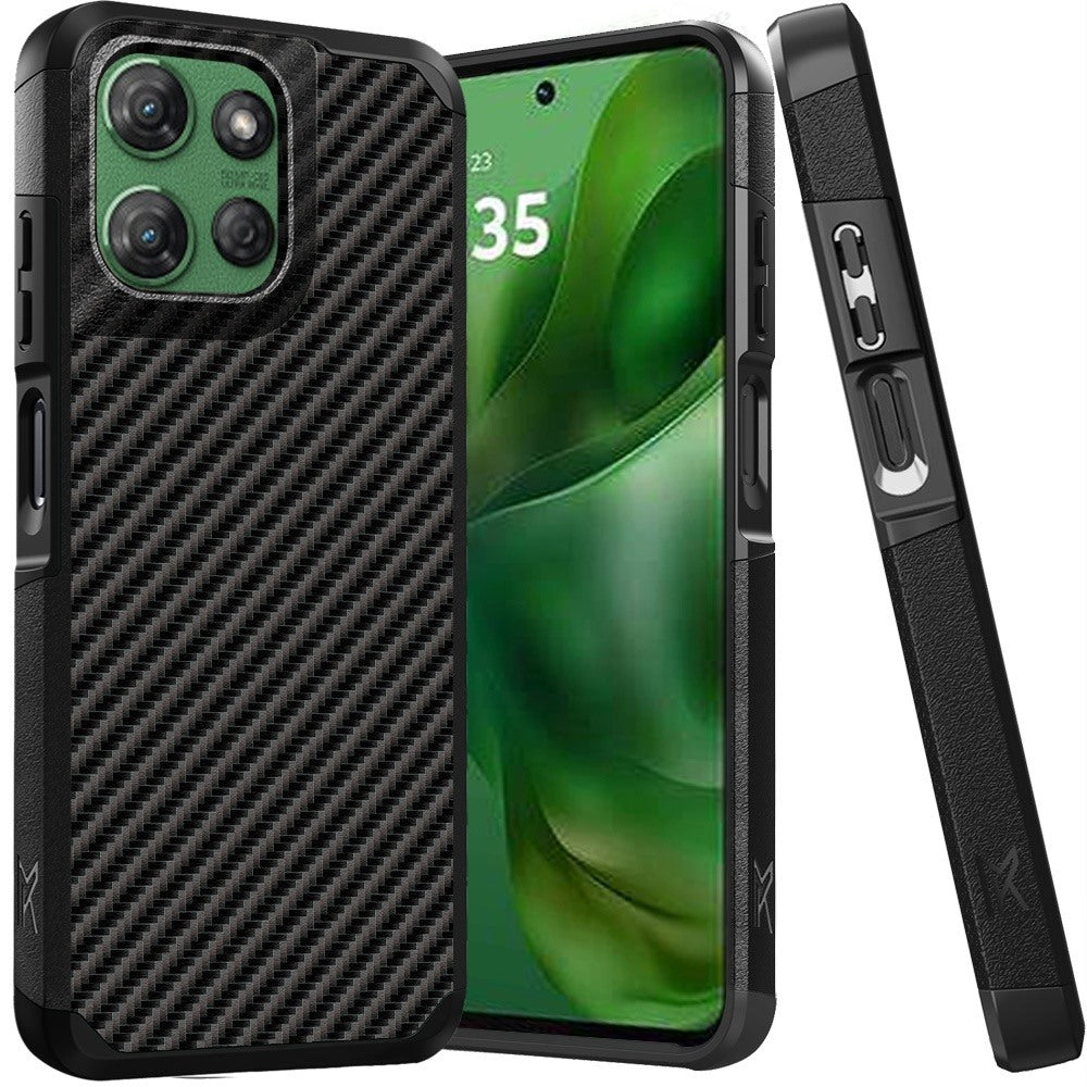 For Moto G Power 2025 Tough Strong Hybrid (Magnet Mount Friendly) Case Cover