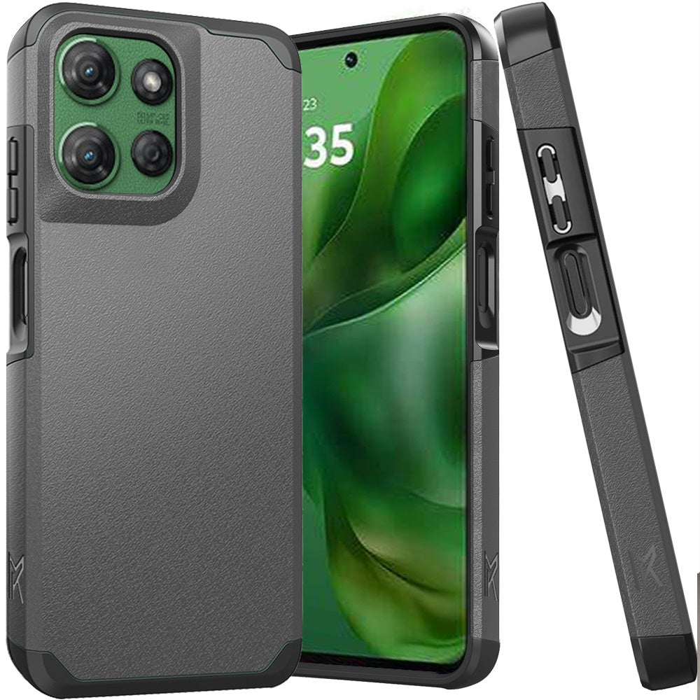 For Moto G Power 2025 Tough Strong Hybrid (Magnet Mount Friendly) Case Cover