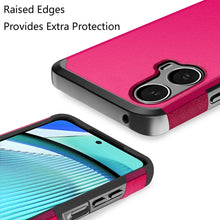 For Moto G Power 5G 2024 Tough Strong Hybrid Case Cover (Magnet Mount Friendly)