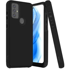 For Motorola G Play 2023 Tough Strong MetKase Shockproof Hybrid Case Cover