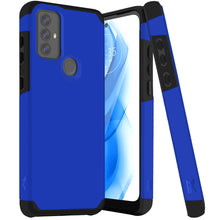 For Motorola G Play 2023 Tough Strong MetKase Shockproof Hybrid Case Cover
