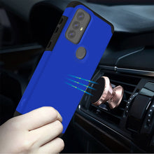 For Motorola G Play 2023 Tough Strong MetKase Shockproof Hybrid Case Cover