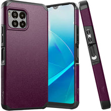 For REVVL 7 PRO 5G (PRO) Case Cover Tough Strong Hybrid (Magnet Mount Friendly)