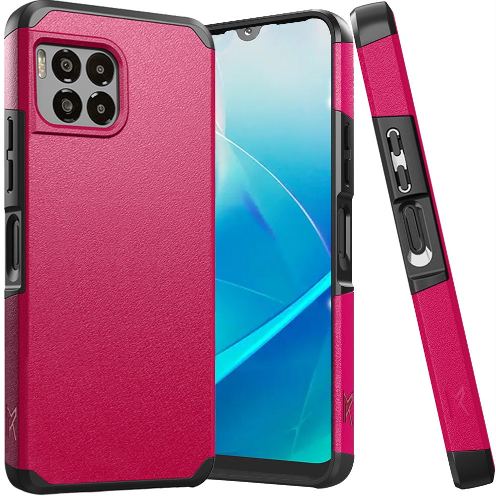 For REVVL 7 PRO 5G (PRO) Case Cover Tough Strong Hybrid (Magnet Mount Friendly)