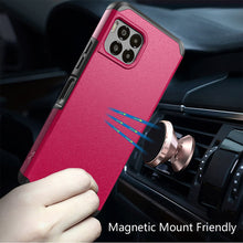 For REVVL 7 PRO 5G (PRO) Case Cover Tough Strong Hybrid (Magnet Mount Friendly)