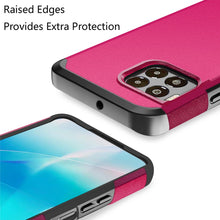 For REVVL 7 PRO 5G (PRO) Case Cover Tough Strong Hybrid (Magnet Mount Friendly)