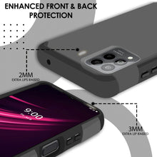 For Revvl 6X Pro 5G/Revvl 6 Pro 5G Case Tough Heavy Duty Shockproof Phone Cover