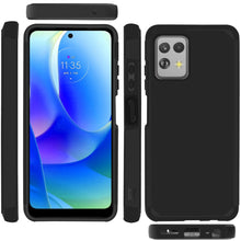 For Motorola G POWER 5G (2023) Tough Strong ShockProof MetKase Hybrid Case Cover