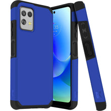 For Motorola G POWER 5G (2023) Tough Strong ShockProof MetKase Hybrid Case Cover