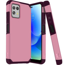 For Motorola G POWER 5G (2023) Tough Strong ShockProof MetKase Hybrid Case Cover