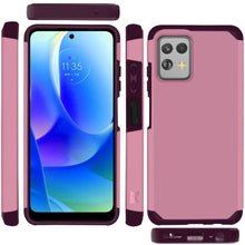 For Motorola G POWER 5G (2023) Tough Strong ShockProof MetKase Hybrid Case Cover