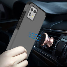 For Motorola G POWER 5G (2023) Tough Strong ShockProof MetKase Hybrid Case Cover