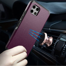 For REVVL 7 5G (2024) Case Cover Tough Strong Hybrid (Magnet Mount Friendly)
