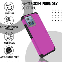 For Moto G Stylus 5G (2023) Case Cover Tough Strong Hybrid with Tempered Glass