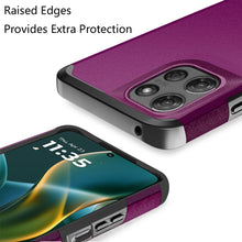 For Moto G Stylus 2025 5G Tough Strong Hybrid (Magnet Mount Friendly) Case Cover