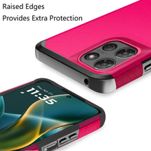 For Moto G Stylus 2025 5G Tough Strong Hybrid (Magnet Mount Friendly) Case Cover