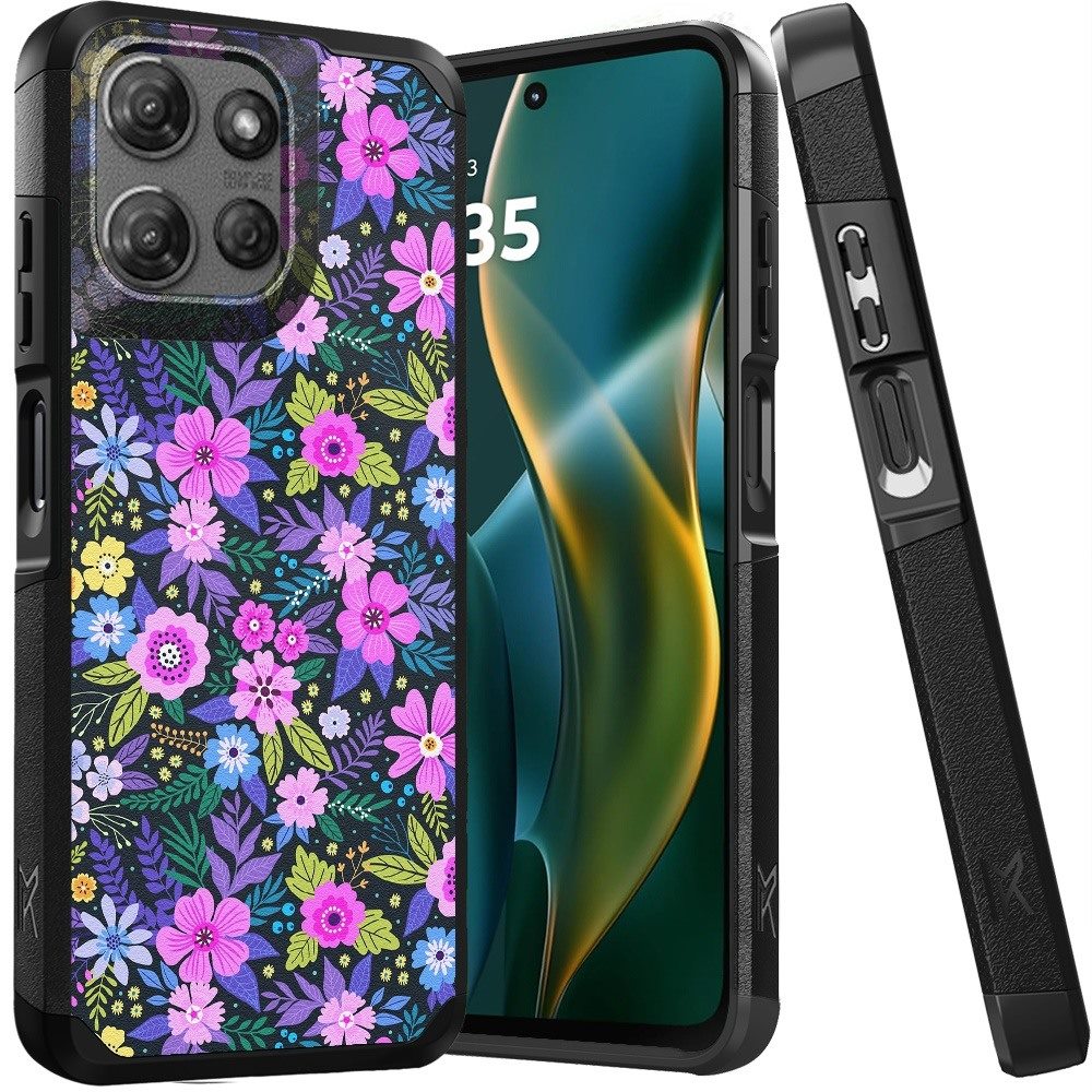 For Moto G Stylus 2025 5G Tough Strong Hybrid (Magnet Mount Friendly) Case Cover