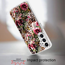 For Samsung A16 5G Case Cute In Mold Design w/ Metallic Buttons + Tempered Glass