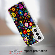 For Samsung A16 5G Case Cute In Mold Design w/ Metallic Buttons + Tempered Glass