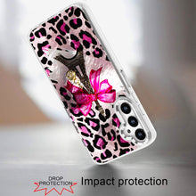 For Samsung A16 5G Case Cute In Mold Design w/ Metallic Buttons + Tempered Glass