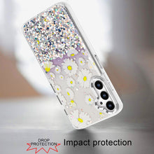 For Samsung A16 5G Case Cute In Mold Design w/ Metallic Buttons + Tempered Glass