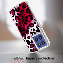 For Moto G Stylus 2025 Case Cute Design with Metallic Buttons + Tempered Glass