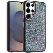 For Samsung S26 Ultra Case Full Crystal Bling Metallic Buttons + Tempered Glass