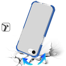 For iPhone 16e Case Acrylic Transparent ShockProof Phone Cover + Tempered Glass