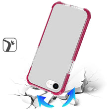 For iPhone 16e Case Acrylic Transparent ShockProof Phone Cover + Tempered Glass