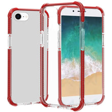 For iPhone 16e Case Acrylic Transparent ShockProof Phone Cover + Tempered Glass