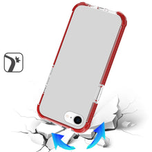 For iPhone 16e Case Acrylic Transparent ShockProof Phone Cover + Tempered Glass