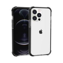 For iPhone XR Case Acrylic Tough 2.5mm Transparent Phone Cover + Tempered Glass