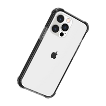 For iPhone XR Case Acrylic Tough 2.5mm Transparent Phone Cover + Tempered Glass