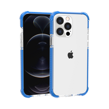 For iPhone XR Case Acrylic Tough 2.5mm Transparent Phone Cover + Tempered Glass