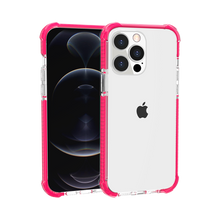 For iPhone XR Case Acrylic Tough 2.5mm Transparent Phone Cover + Tempered Glass
