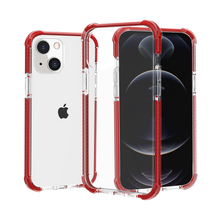 For iPhone XR Case Acrylic Tough 2.5mm Transparent Phone Cover + Tempered Glass