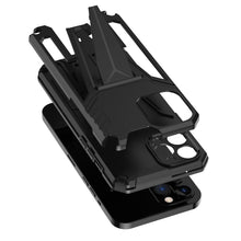 For iPhone 15 Pro Max Case Shockproof Kickstand Hybrid +2 Screen Protectors