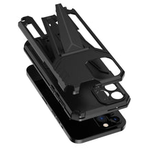 For iPhone 14 Case Rugged Shockproof Kickstand Magnetic Hybrid Phone Cover