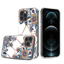 For iPhone 14 Case ART IMD Chrome Beautiful Design ShockProof Phone Cover
