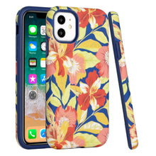 For iPhone 14 PLUS Case Bliss Floral Design Protective Hybrid Fashion Cover