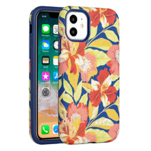 For iPhone 14 PLUS Case Bliss Floral Design Protective Hybrid Fashion Cover