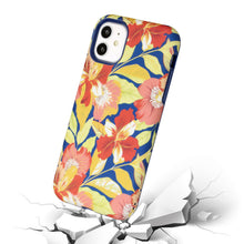 For iPhone 14 PLUS Case Bliss Floral Design Protective Hybrid Fashion Cover