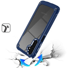 For Samsung A16 5G Case Hybrid Metal Buttons Raised Camera Lip + Tempered Glass