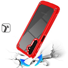 For Samsung A16 5G Case Hybrid Metal Buttons Raised Camera Lip + Tempered Glass