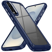 For Samsung S25 Edge Case w/ Metal Buttons and Raised Camera Lip +Tempered Glass