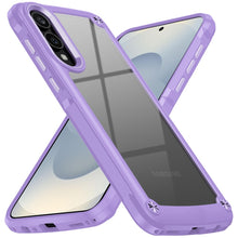 For Samsung S25 Edge Case w/ Metal Buttons and Raised Camera Lip +Tempered Glass