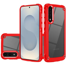 For Samsung S25 Edge Case w/ Metal Buttons and Raised Camera Lip +Tempered Glass