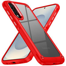 For Samsung S25 Edge Case w/ Metal Buttons and Raised Camera Lip +Tempered Glass